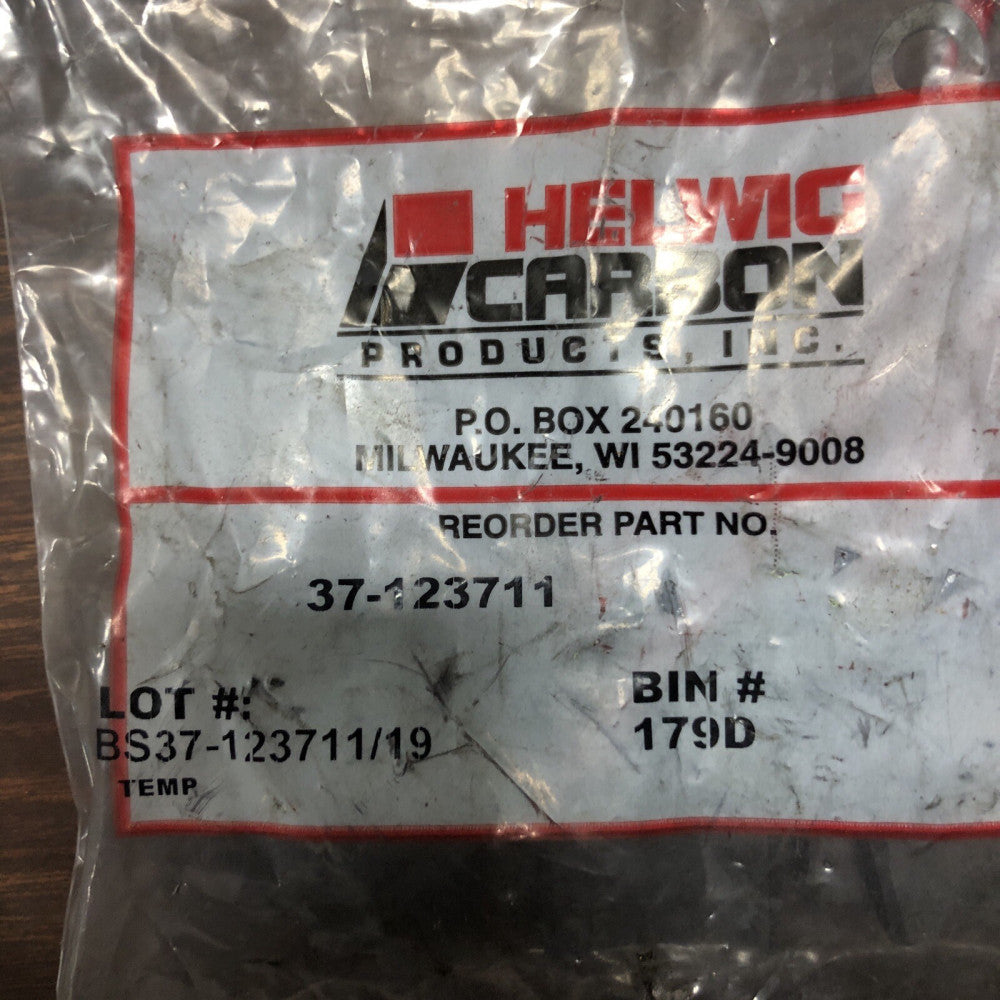 HELWIG CARBON 37-123711 CARBON BRUSH LOT OF 4