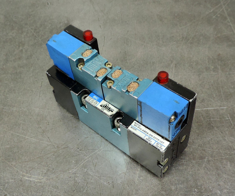 Mac Solenoid Valve MV-P1A-ABDA-DM-DFFP-1DT  20-120  PSI w/ DMB-DFFP-1DT