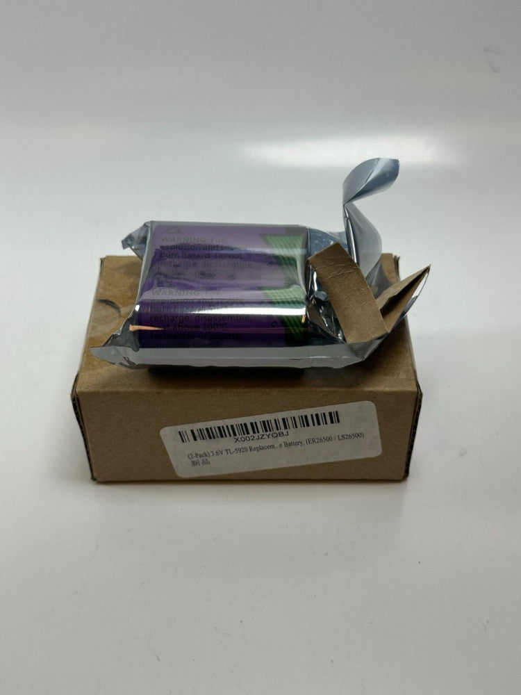 ELXJAR 3.6V TL-5920 Lithium Inorganic Battery Replaces ER26500/LS26500 Pack of 2