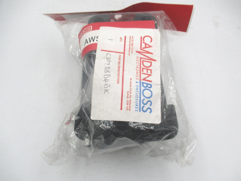 Takachi AWSP11-6B Black Silicone Rubber Protective Boot for Enclosures - 2 Pairs