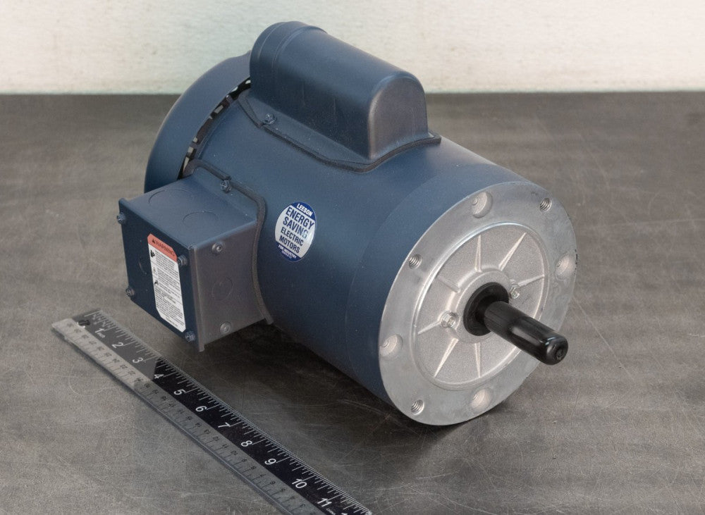 Leeson 113640.00 Electric Motor 1.5 HP 3450 Rpm 1PH 115/208-230 Volt 56J Frame