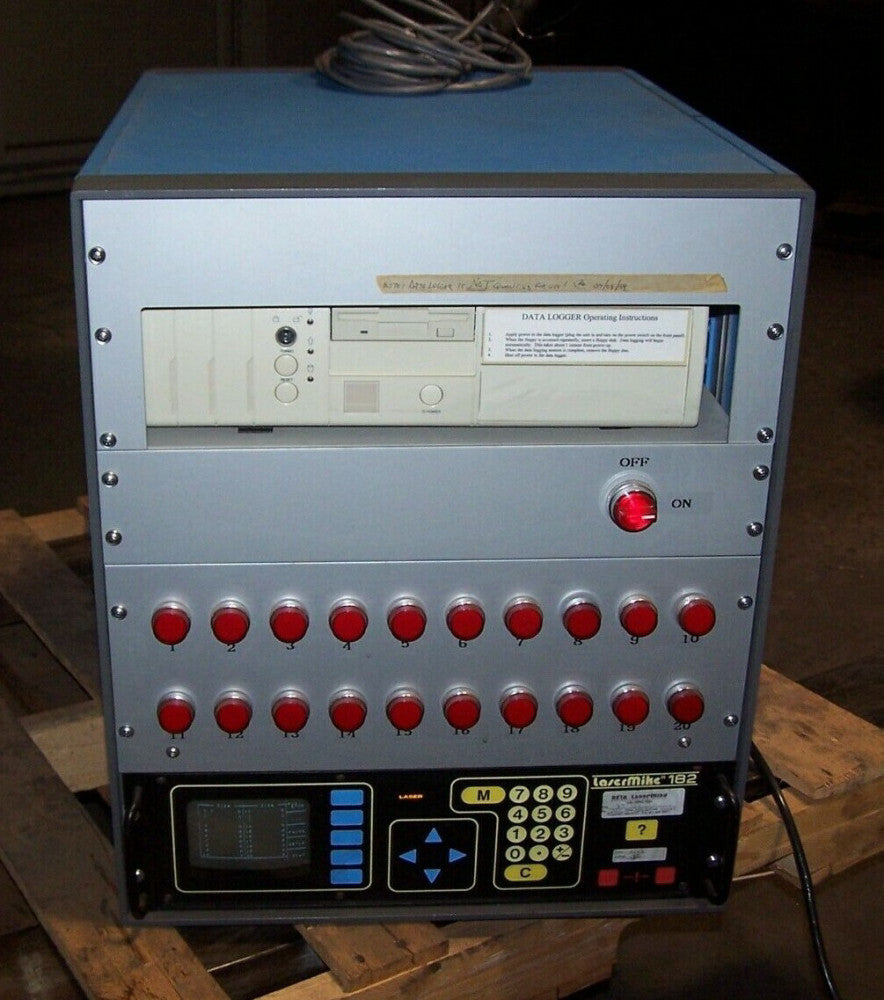 LASERMIKE 182 OPTICAL LASER MICROMETER CONTROLLER 
