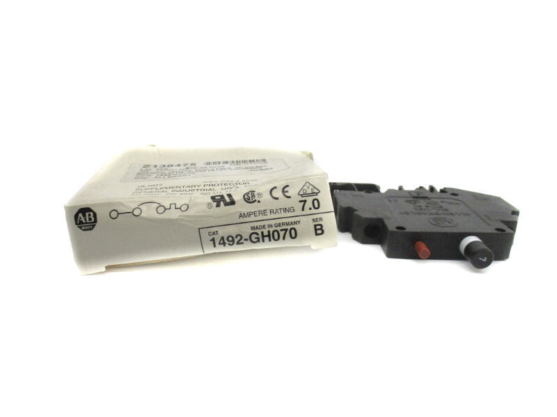 ALLEN BRADLEY 1492-GH070 SER. B 250VAC 7.0A NSMP