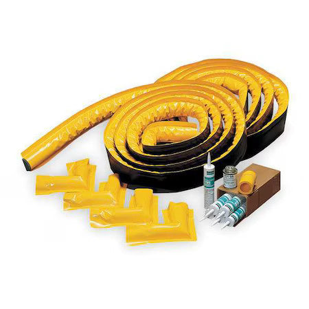 Justrite 28465 Make-A-Berm, Custom Spill Containment Kit, 2 Inch High X 50 Feet