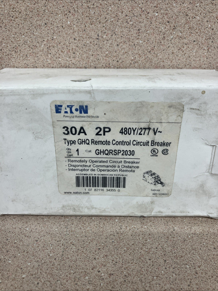 Eaton GHQRSP2030 30A 277V Breaker NOS