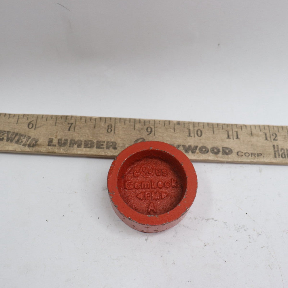 GemLock Grooved End Cap Standard Style 150 1-1/2"