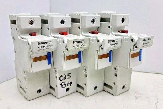 4 Pack Ferraz Shawmut US221I Ultrasafe Fuseholder 1 Pole Rated 750V 125A D227933