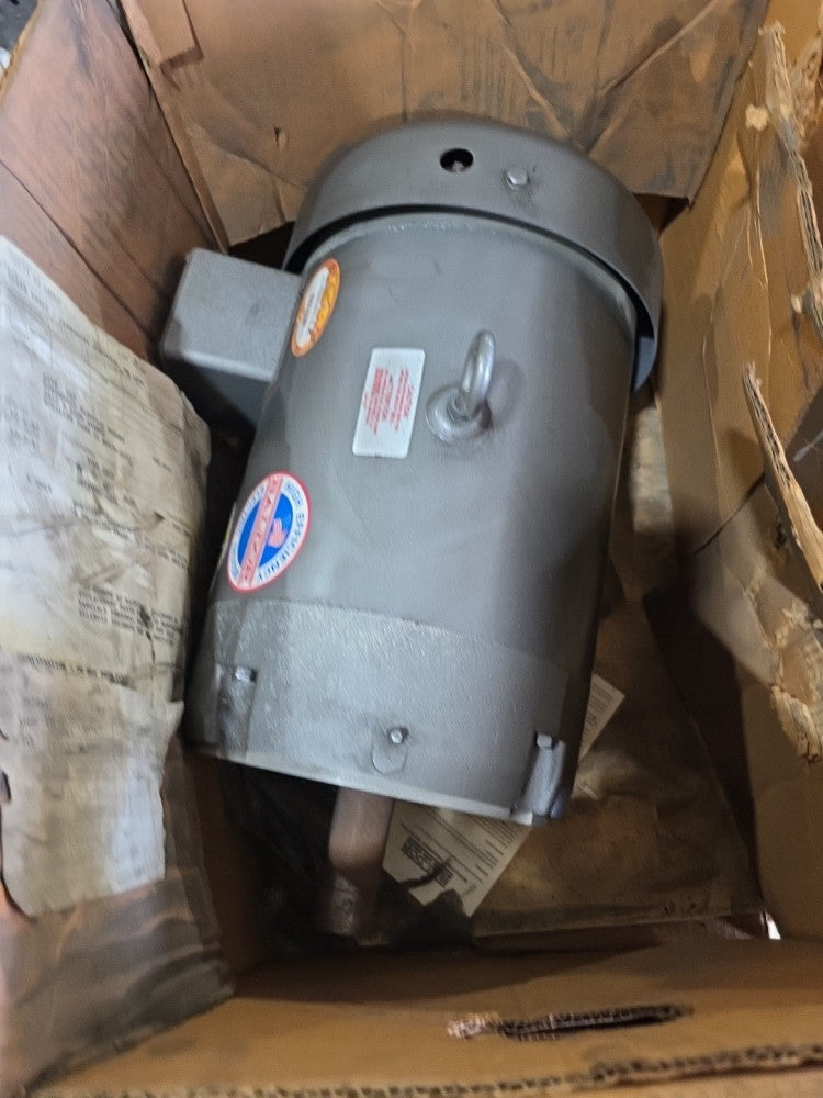 Baldor Motor VM3710T  7-1/2HP 3Ph 208-230/460V 1770 RPM 213TC TEFC22-20.2/10A