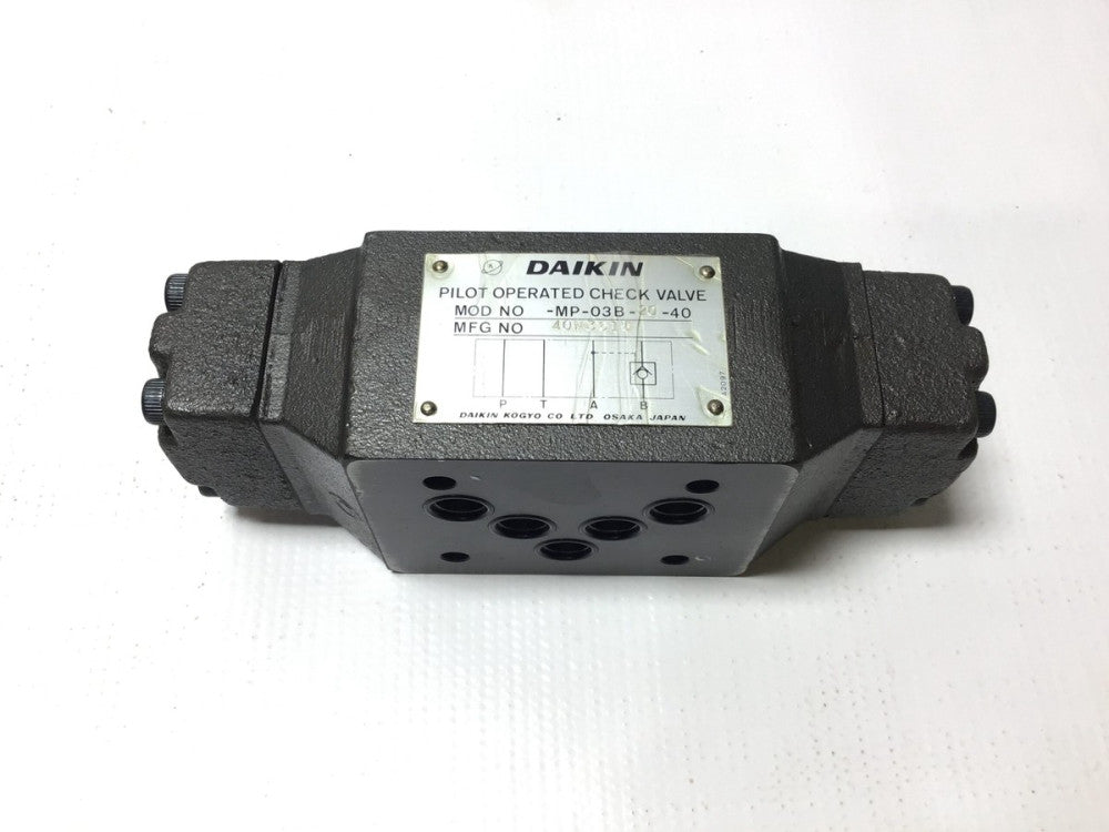 Daikin MP-03B-20-40 - 40M3616 Pilot Operated Check Valve