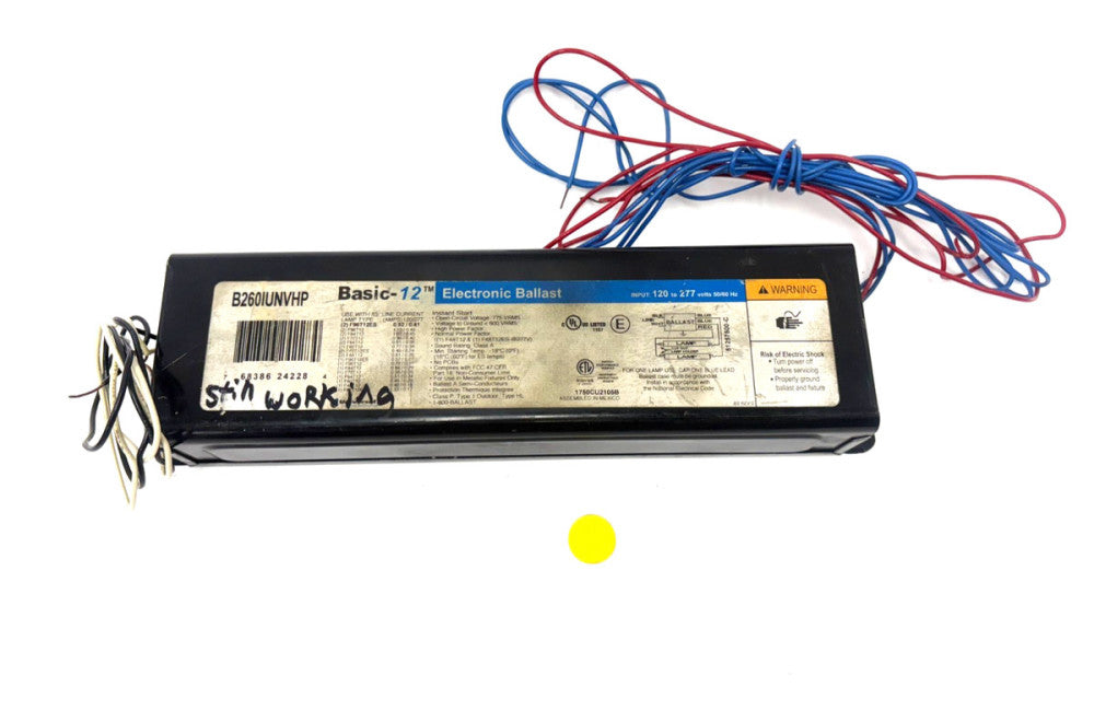 BASIC-12 ELECTRONIC INSTANT START BALLAST B260IUNVHP