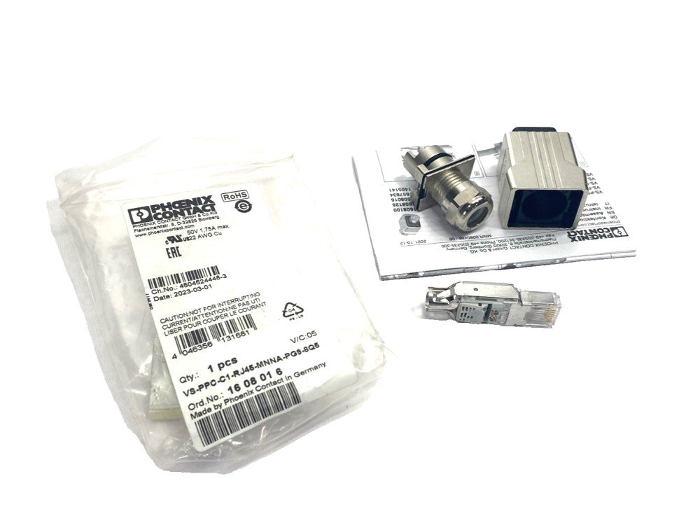 Phoenix Contact VS-PPC-C1-RJ45-MNNA-PG9-8Q5 RJ45 Connector 1608016