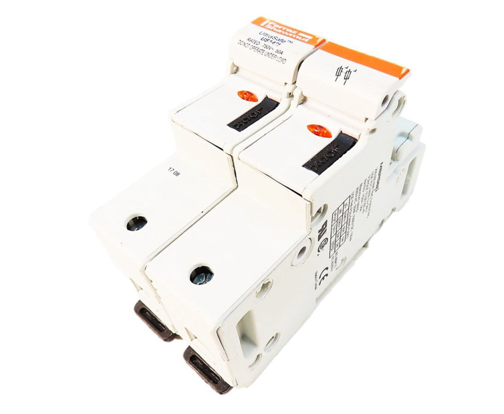 Ferraz Shawmut  US142I  Merson 2P Ultrasafe Fuseholders w/ Indicators 50A  NEW