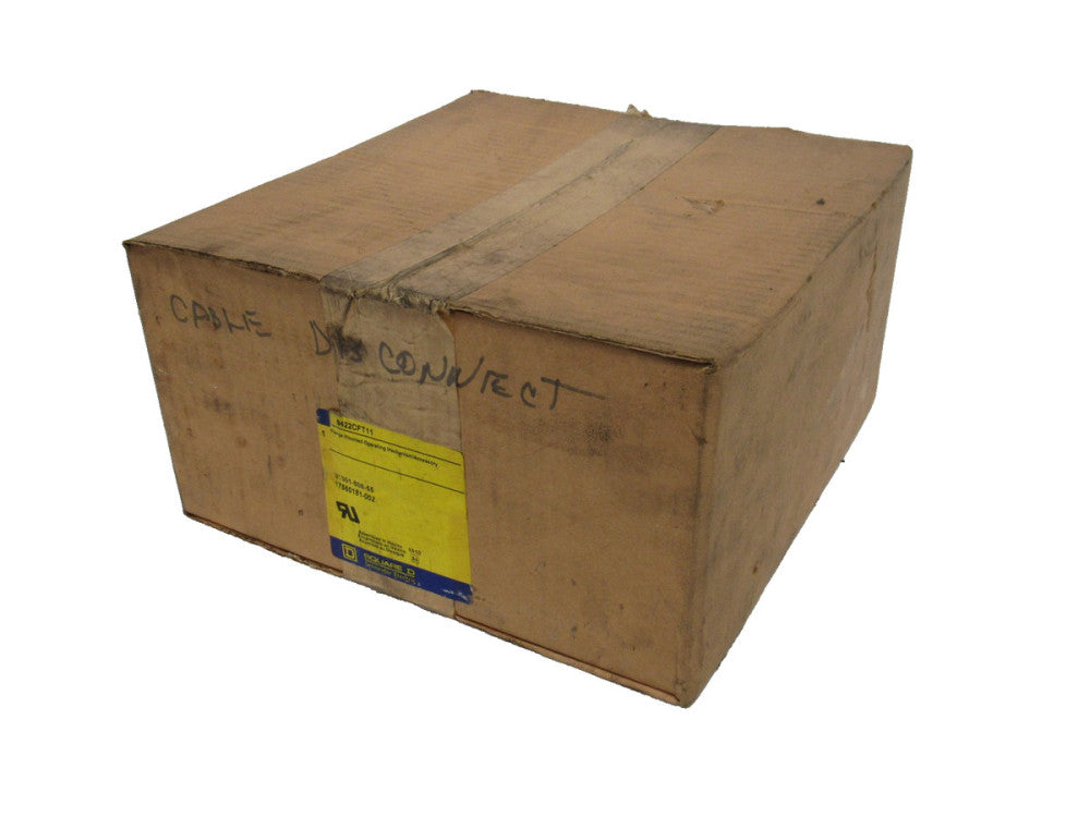 NEW SQUARE D 9422CFT11 DISCONNECT SW CABLE MECHANISM+HANDLE