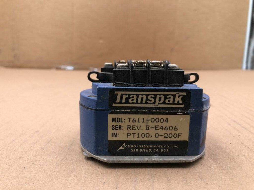 Transpak T611-0004 RTD Transmitter / Signal Conditioner