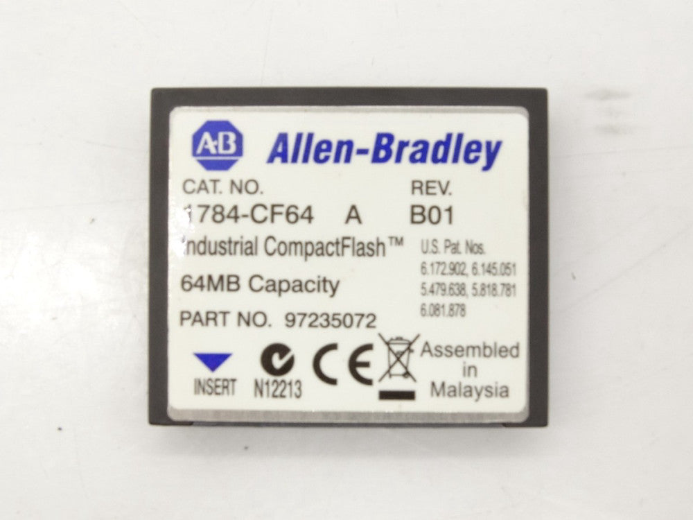 ALLEN BRADLEY 1784-CF64 PLC MODULE