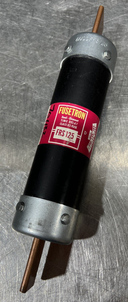 FUSETRON BUSSMAN FRS-R-125 FRSR125 FUSE, 125A 125 AMP - Nos Surplus