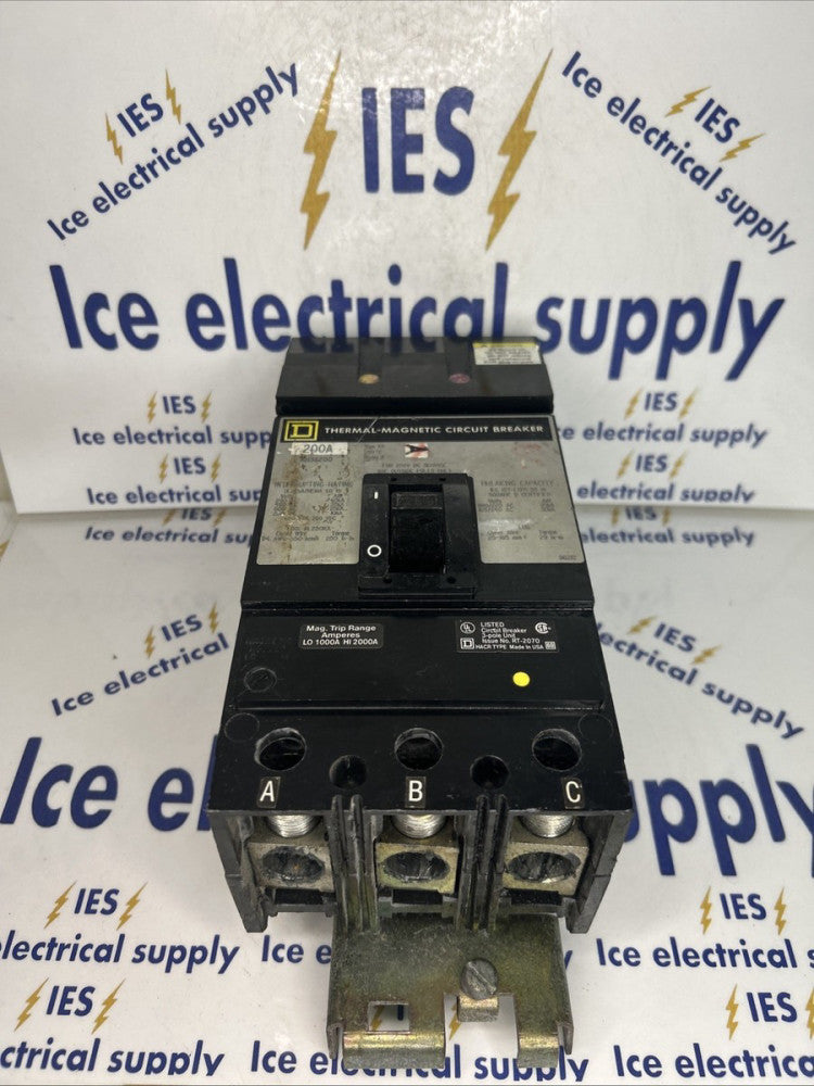 SQUARE D KH36200 200 A 3 P Circuit Breaker