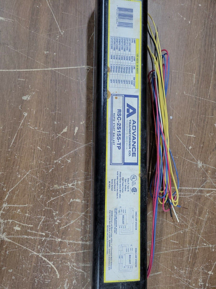 Advance RSC-2S155-TP Outdoor Rapid Start Ballast 120V