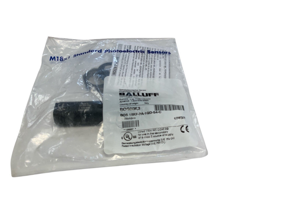 New In Package Balluff Photoelectric Sensor BOS00K3