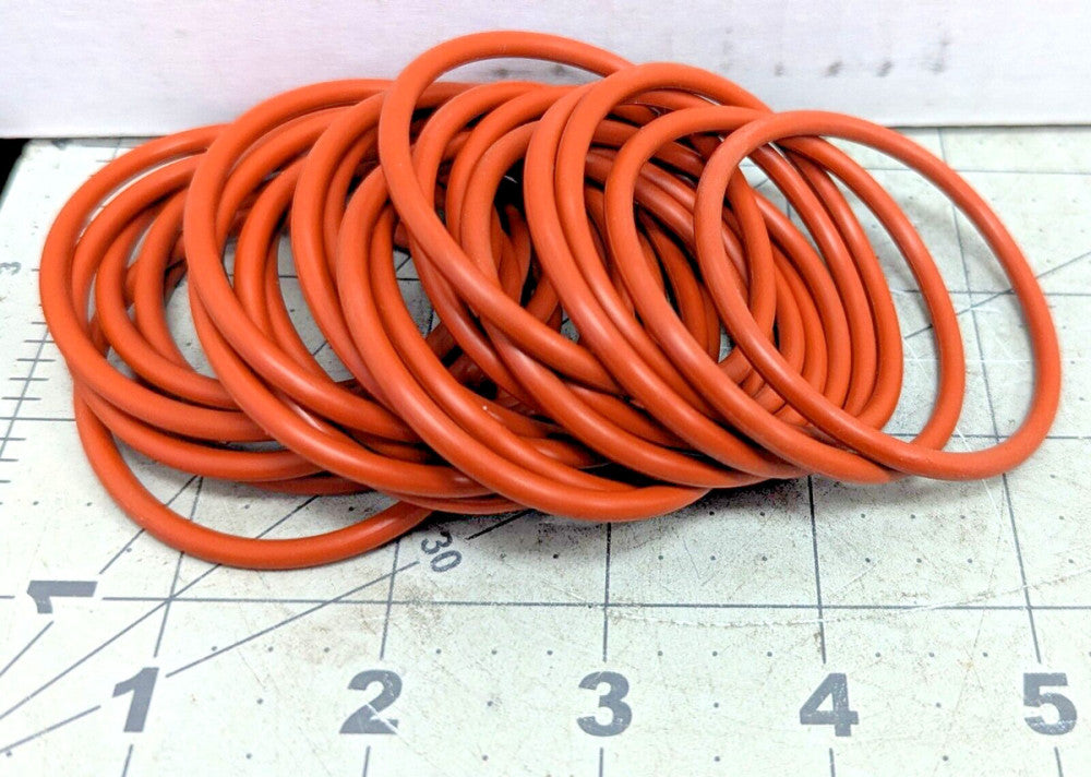 (25) Silicone O-Rings (VMQ) Duro 70 Dash Size 226 Fits Caterpillar 8M-4436 [B7B3