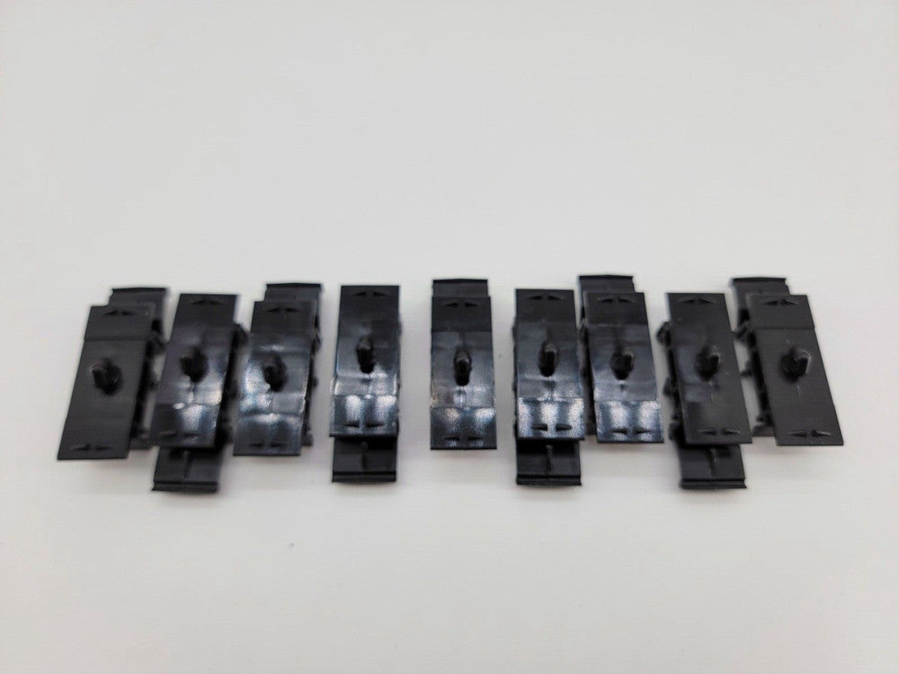 Lot of 9 New Bussmann DRA-1 Fuse Block Din Rail Adapters