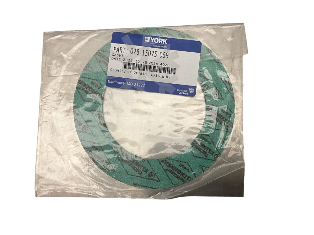 028-15075-059 York Controls Suction Gasket OEM 028-15075-059