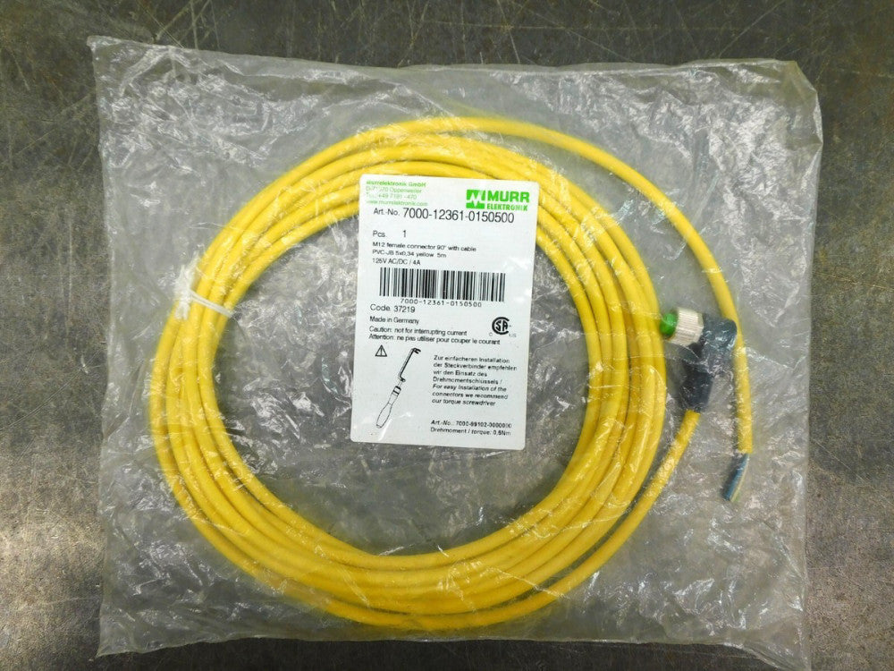 MURR ELEKTRONIK 7000-12361-0150500 Cable Cord