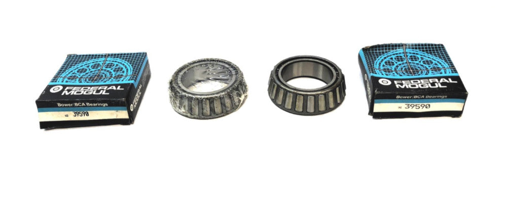 Federal-Mogul Bower Tapered Roller Bearing Cone 39590 [Lot of 2] NOS