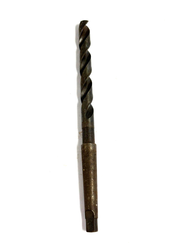 LSI 13/32" DRILL BIT MT#1 SHANK, 3-3/8" LOC, 7" OAL, 2-FLUTE, HS