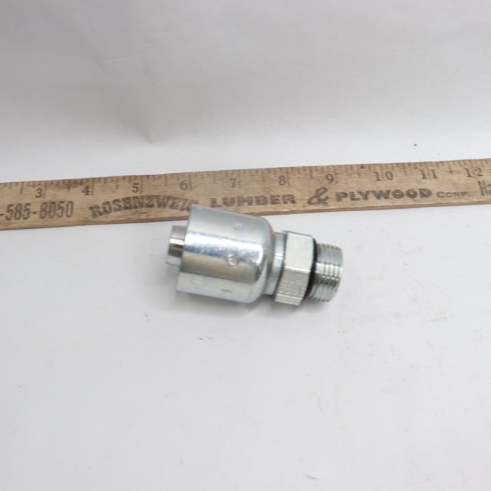  Male Straight Connector 316 Stainless Seel 3/4" X 3/4" Hose P10543-12-12