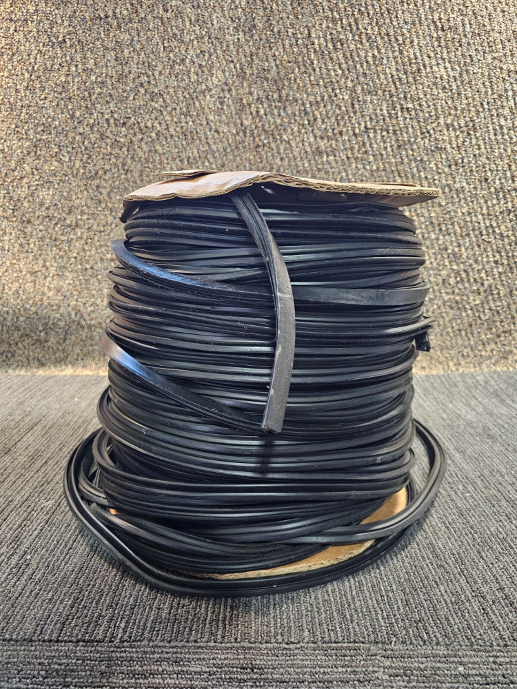 TRELLEBORG 2328-04-04 500 FEET SEALING PROFILE, RUBBER SEAL, BLACK