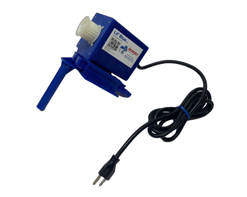 Abanaki SLB-12 Oil Skimmer 1 GPH, M13-A Motor 120V 3BU54 NO BELT OR REACH PULLEY