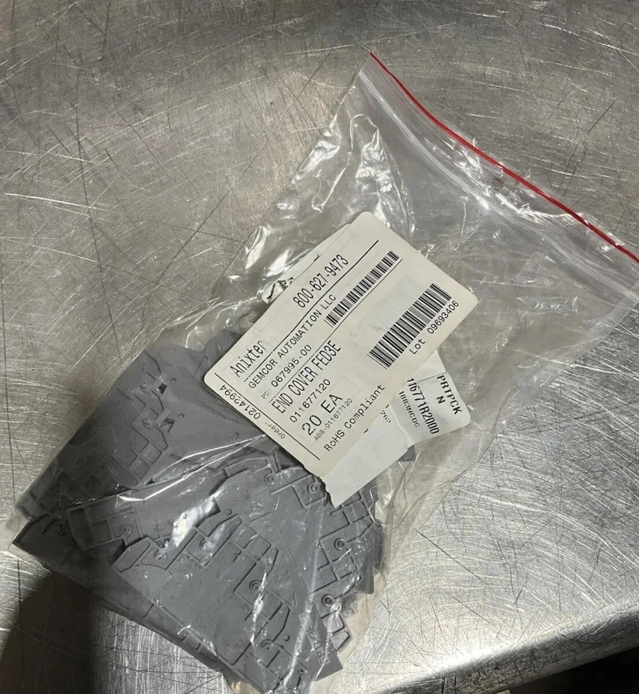 20Pcs New ABB Entrelec 1SNA116771R2000 FED 3E End Section 011677120 Nos Surplus