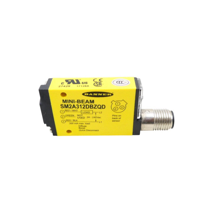 BANNER ENGINEERING SM2A312DBZQD 24-240VAC NSNP