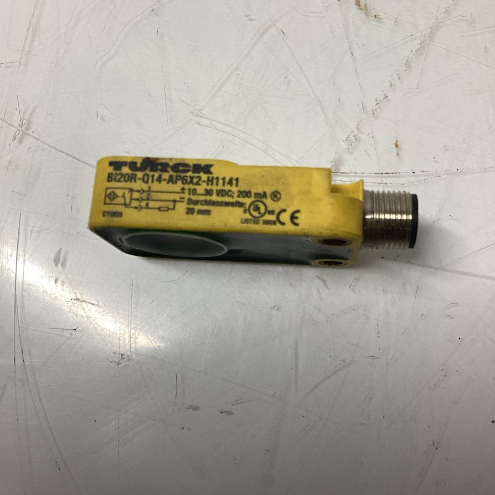 Turck BI20R-Q14-AP6X2-H1141 Inductive Proximity Sensor 20mm 10-30VDC PNP R-224