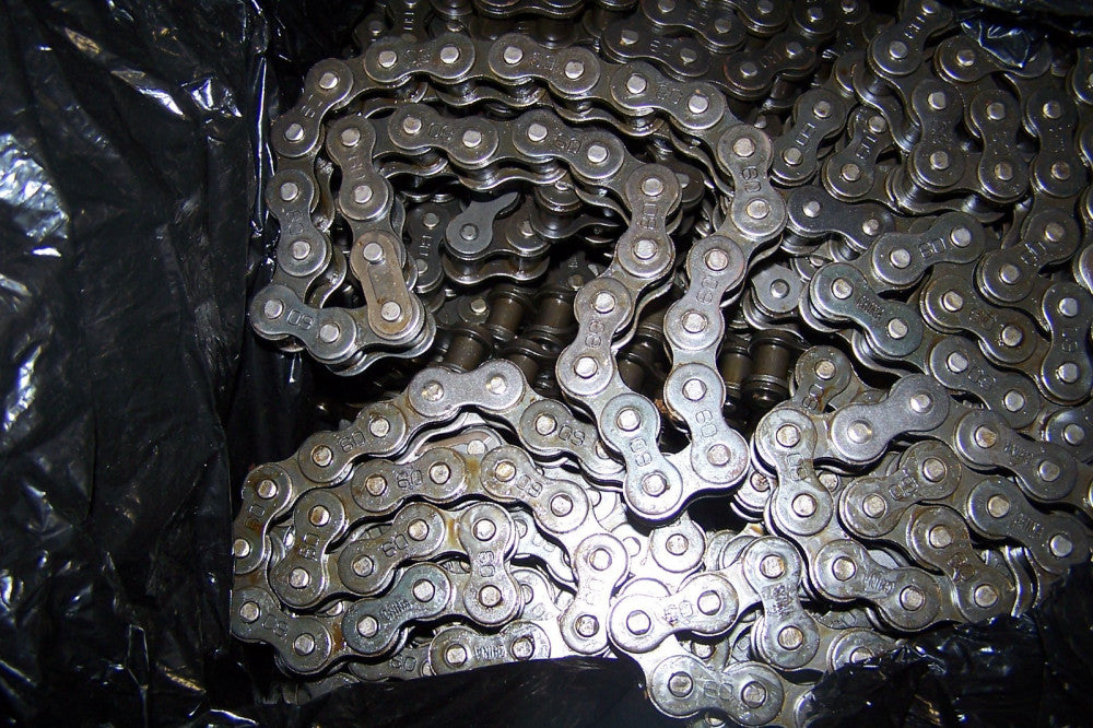NEW SST 60 PITCH ROLLER CHAIN 24" LENGTHS BOX OF 30 TOTAL 60 FEET 3/4" PITCH 