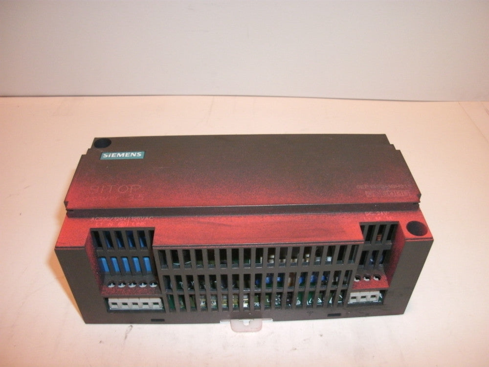 SIEMENS 6EP1 332-1SH31 POWER SUPPLY SITOP POWER 3.5 IN 120V-230V OUT DC24V 3.5A