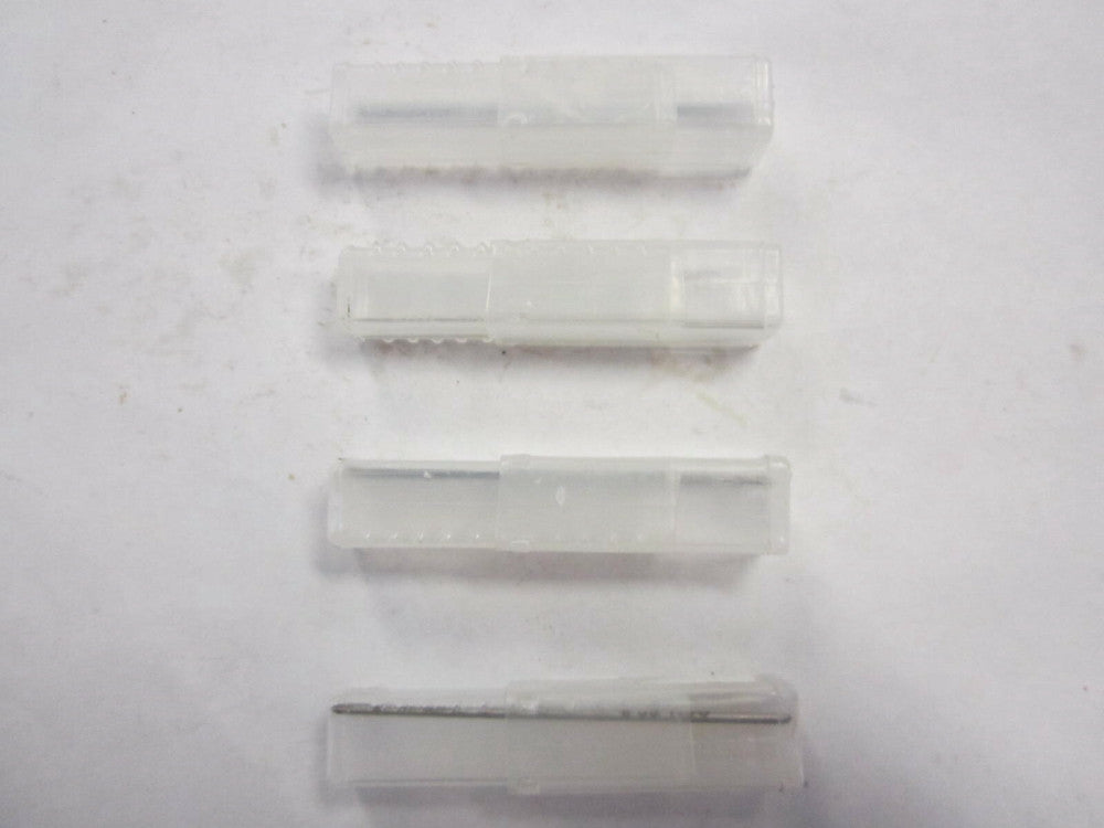 #53 4 Flute High Speed Steel Chucking Reamers NEW - Lot of 4 