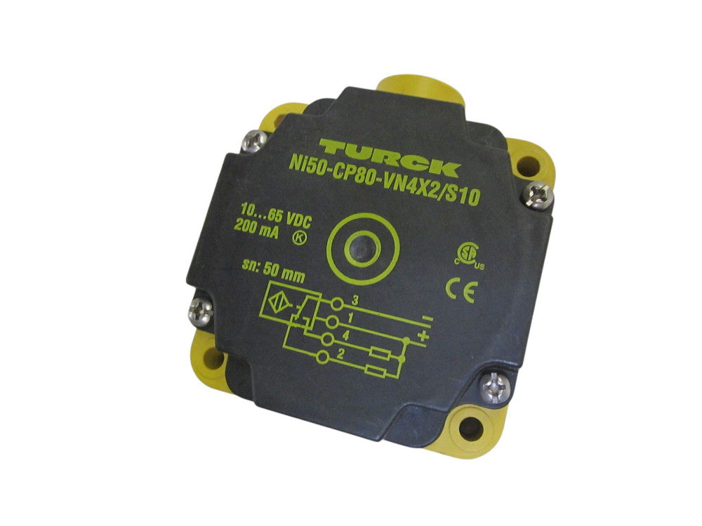 TURCK NI50-CP80-VN4X2/S10 PROXIMITY SWITCH 10-65VDC NSNP