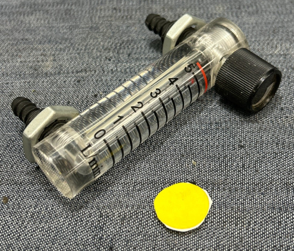 INVACARE 02 FLOW METER  0-5 LPM   PART NO 1128380