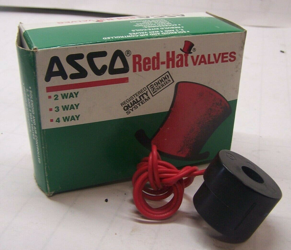 NEW ASCO SOLENOID VALVE  COIL 120 V 064982-004-D*