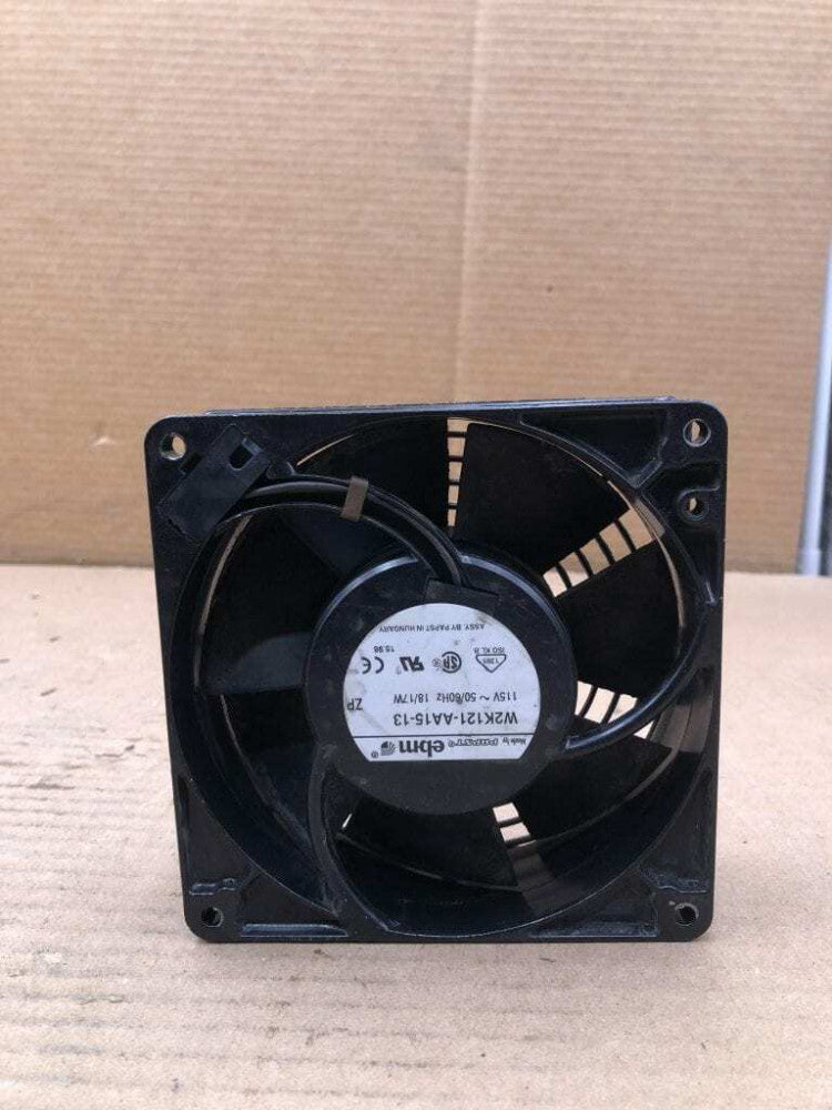 Paspst EBM W2K121-AA15-13 AC Tube Axial Fan 115VAC 121.3CFM 127x127x38mm