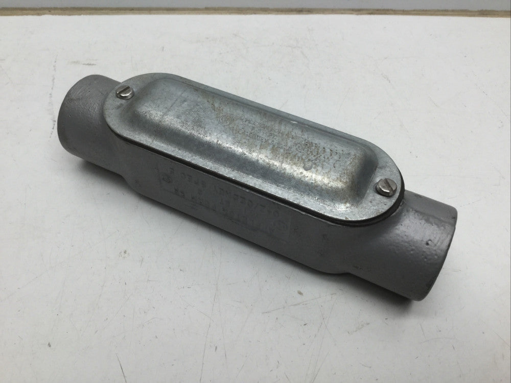 Appleton Electric Unilet 1" C Form 35 Conduit Box O-Z/Gedney Spec 5 Cover