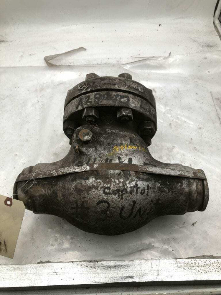 Crane Co. 175-1/2X40 2-1/2" Steel Swing Check Valve 600PSI 850­°F/1140PSI Cold