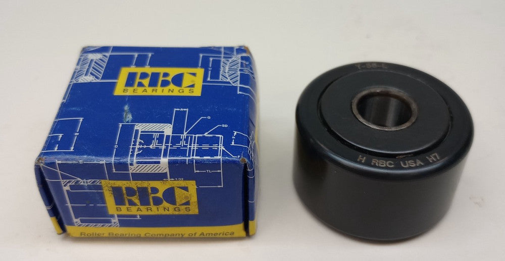 RBC Y-56-L Yoke Roller 1-3/4" Roller OD 1" Roller Width Y56L
