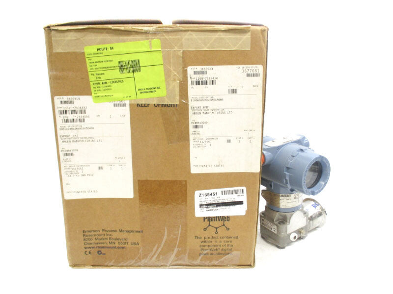 ROSEMOUNT 3051CG4A22A1AS1M5Q4Q8 10.5-55VDC 300PSI NSMP