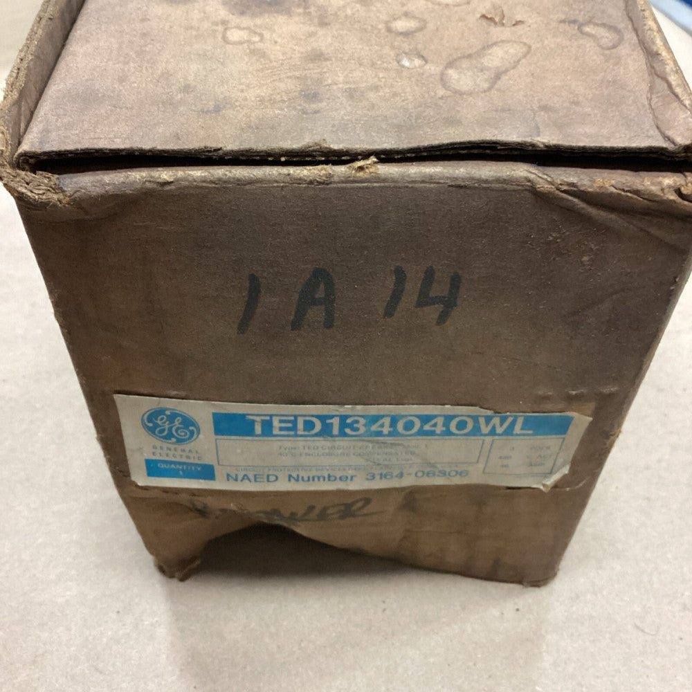 GE TED134040WL 3 Pole 40 Amp Circuit Breaker