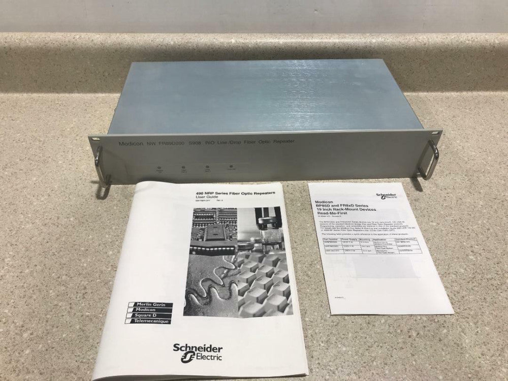Schneider Modicon Bus Fiber Optic Repeater NW-FR89D200 NEW
