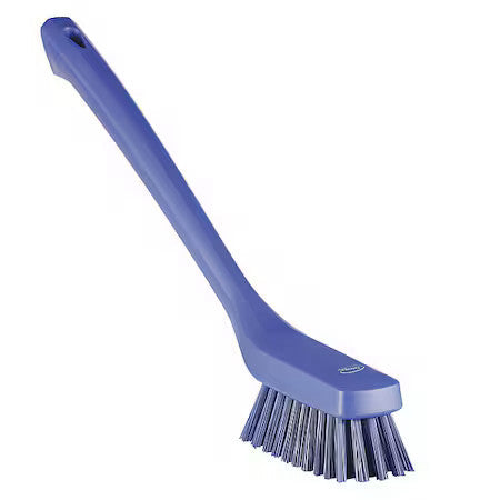 Remco 41858 1 73/100 In W Scrub Brush, Stiff, 12 In L Handle, 4 33/100 In L