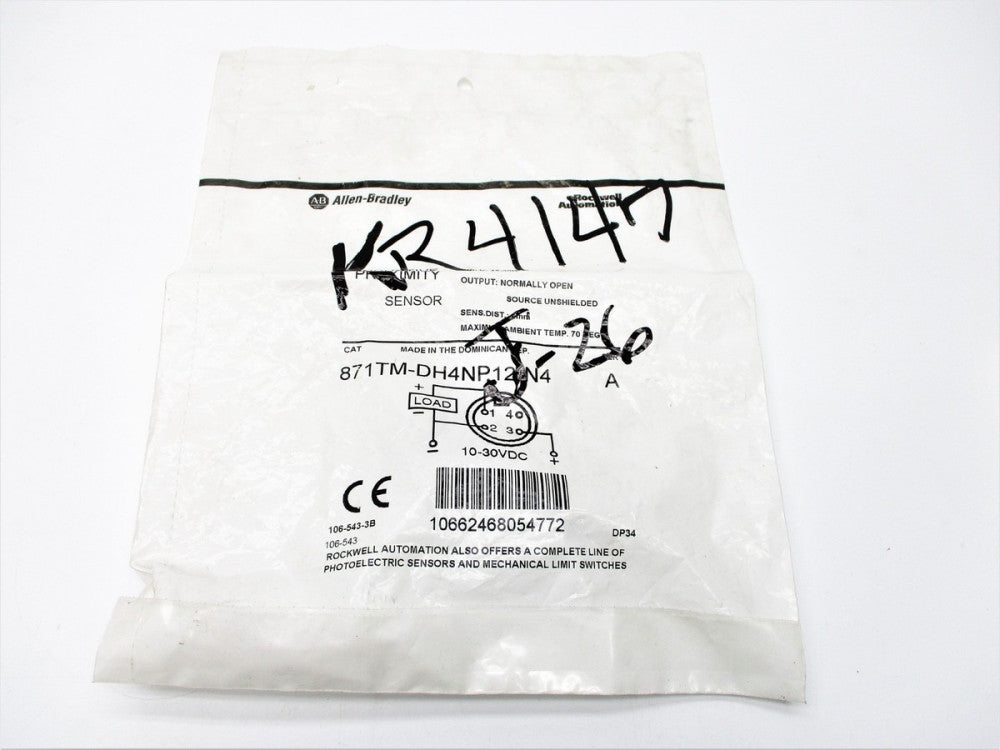 ALLEN BRADLEY 871TM-DH4NP12-N4 SER. A NSMP